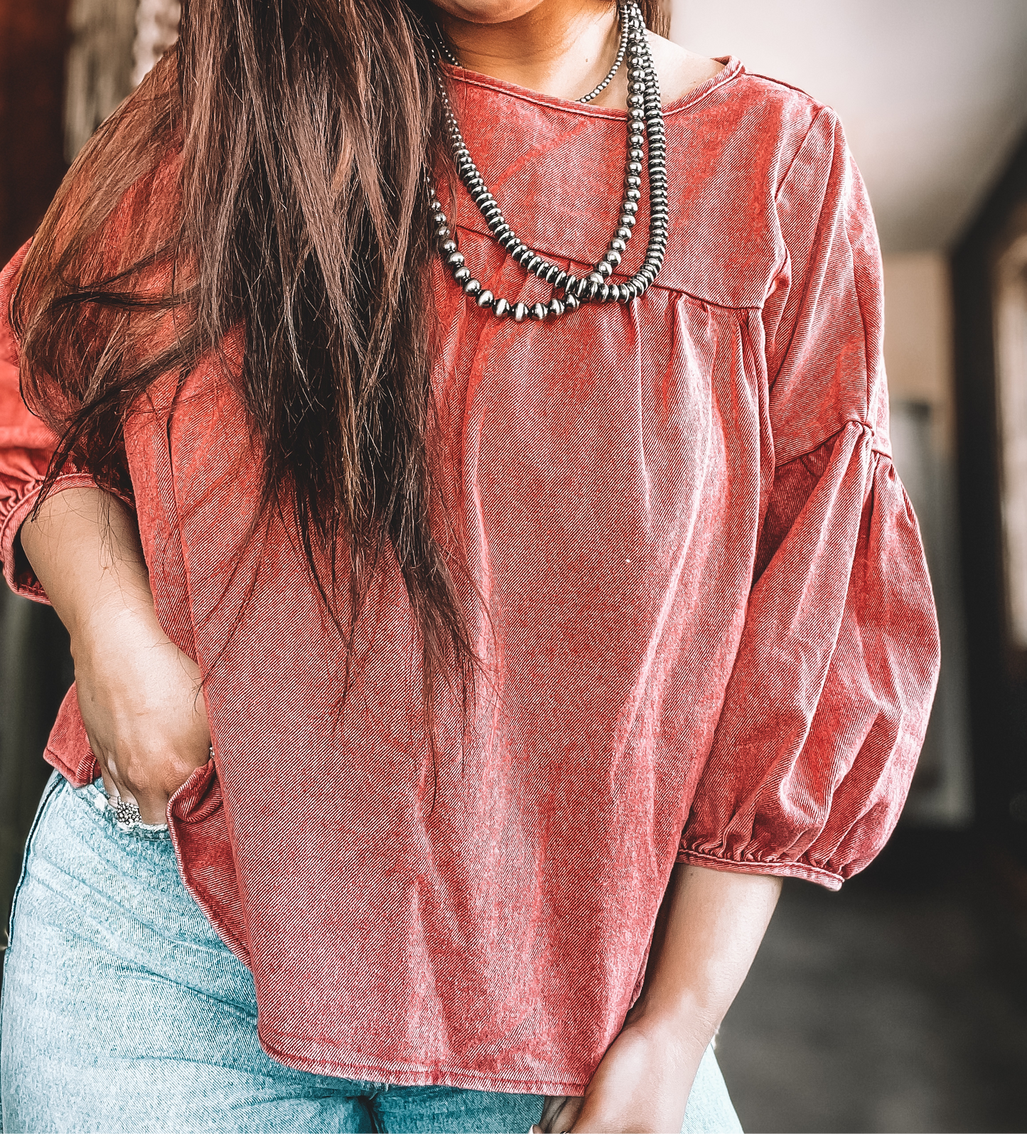 The Ruby Blouse