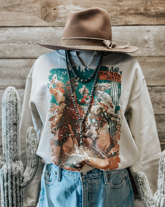 Cactus Motel Crewneck