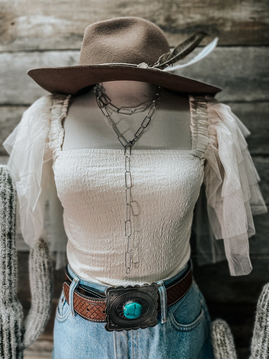 Large Paperclip Necklace