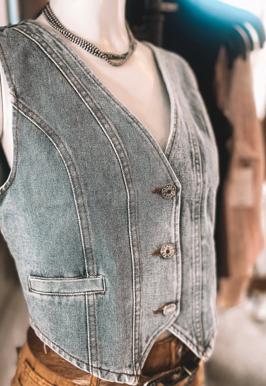 Denim Vest