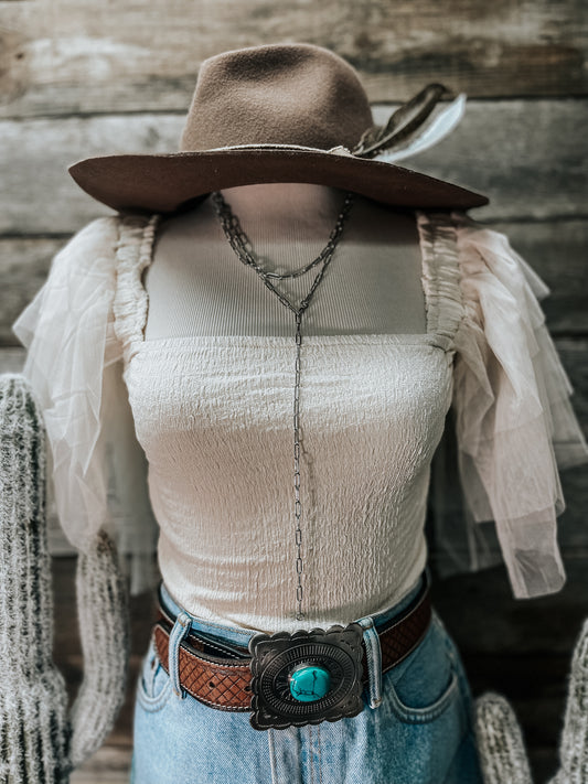Small Paperclip Necklace