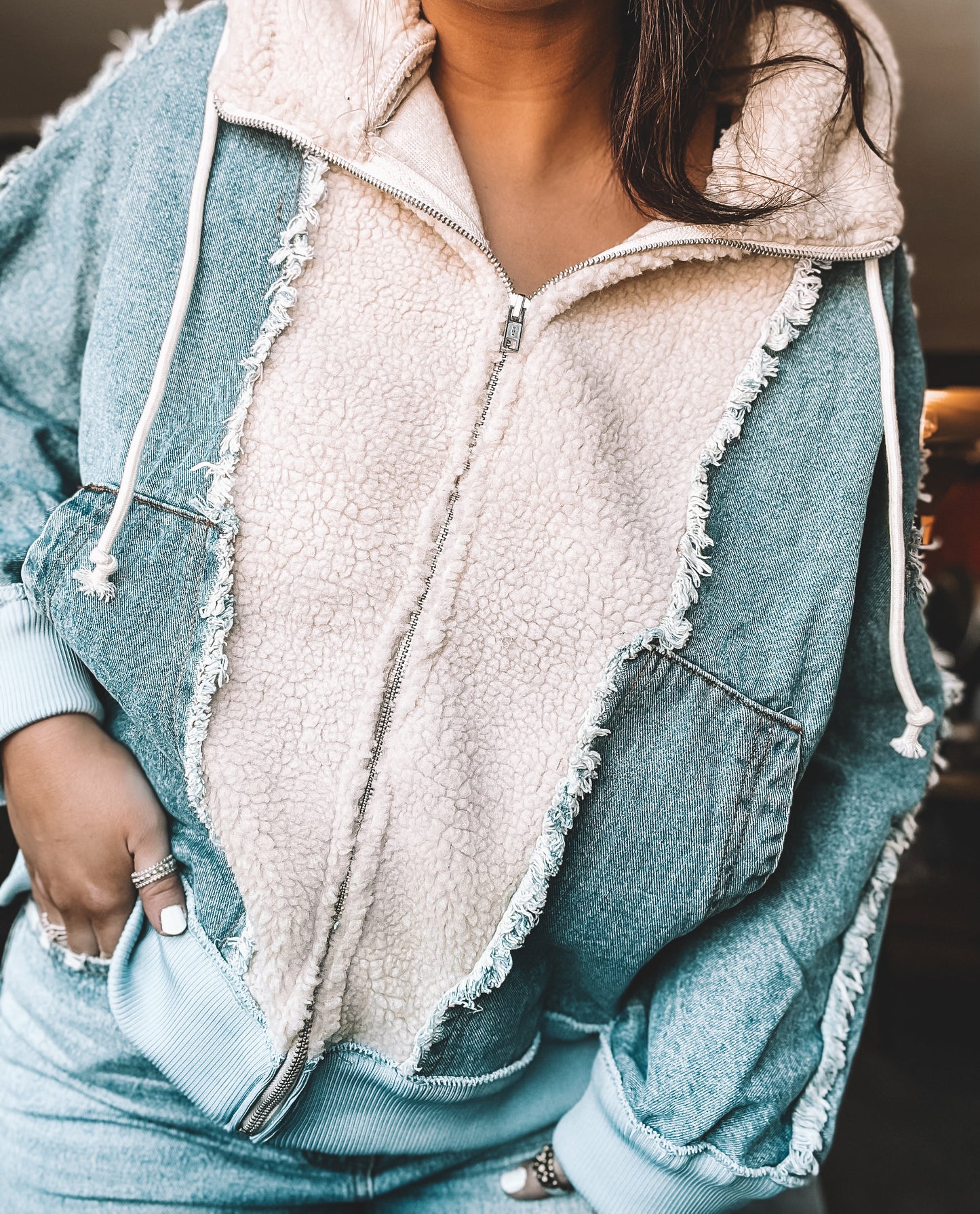 The Teddy Zip Up
