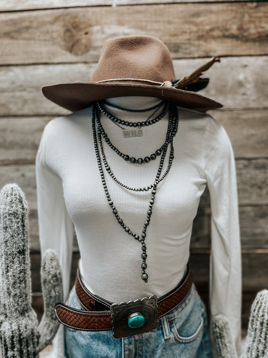 Mock Neck Long Sleeve