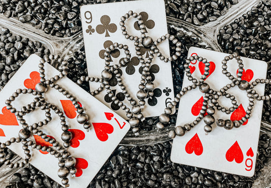 Navajo Pearl Bow Earrings