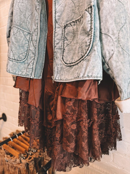 The Tatum Slip (Cocoa)