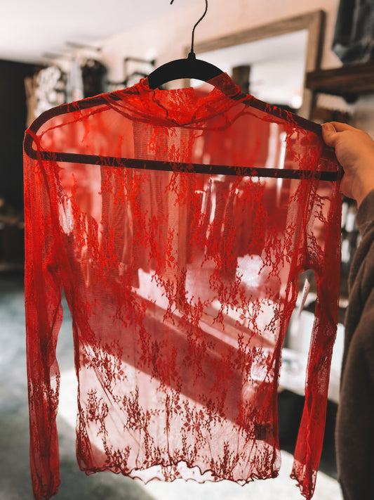 The Maisie Top (Red)