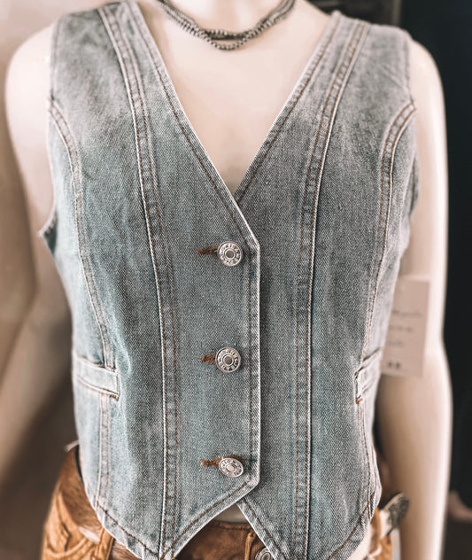 Denim Vest