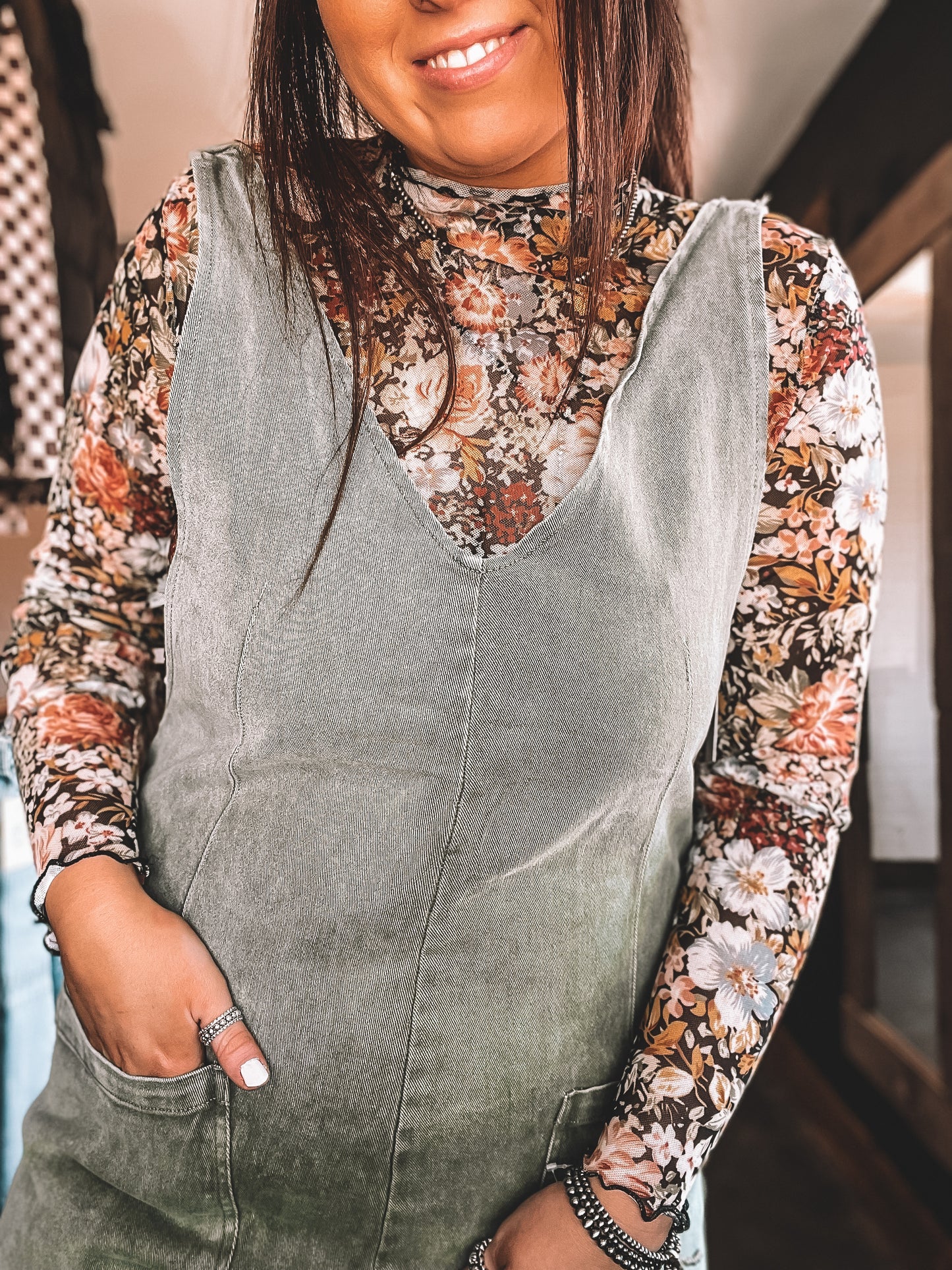 The Oakley Mesh Top
